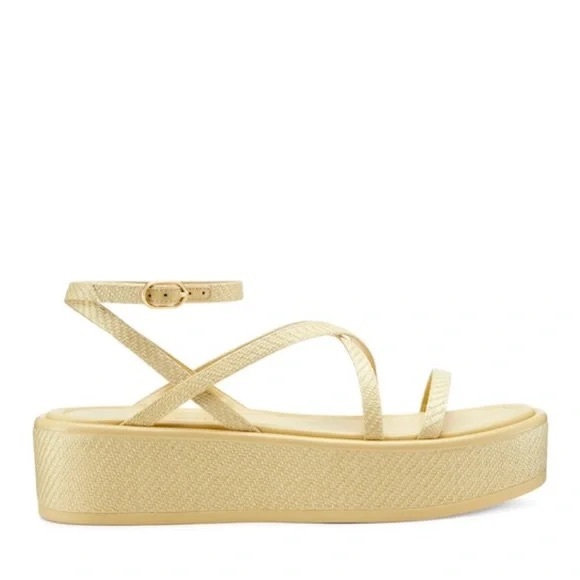 Stuart Weitzman Summerlift Platform Sandal 9.5 NWOB - Picture 3 of 5